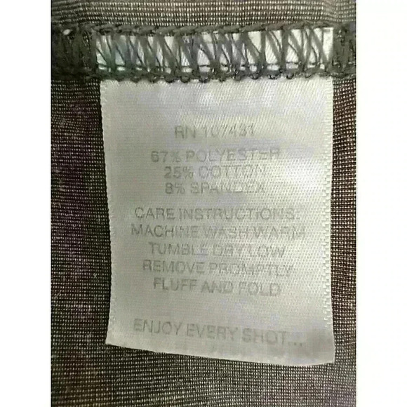 Linksoul Shorts Boardwalker Board shorts Golf Swim 35 Zipper Gray Dot Hybrid - Picture 9 of 13